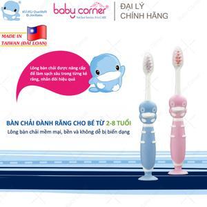 Bàn chải đánh răng cho bé từ 2-8 tuổi KuKu KU1113A