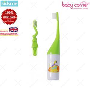 Bàn Chải Đánh Răng Có Lục Lạc Kidsme 130065AE - Kèm 1 Đầu Chải Thay Thế