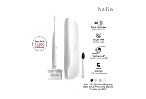 Bàn chải đánh răng điện Halio Sonic Whitening Electric Toothbrush