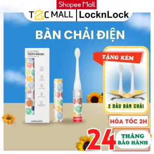 Bàn chải đánh răng điện nhãn hiệu Lock&Lock Portable Electric Toothbrush ENR236