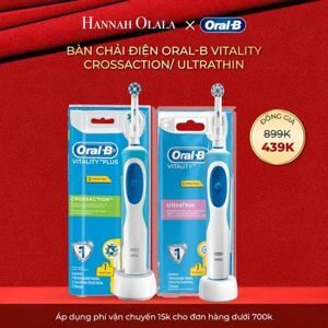 Bàn chải đánh răng điện Oral-B Vitality Crossaction