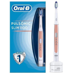 Bàn chải đánh răng điện Oral-B Pulsonic Slim 1100 rose/gold