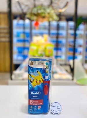 Bàn chải đánh răng điện Oral-B Braun Sumizumi Clean Kids Pokemon