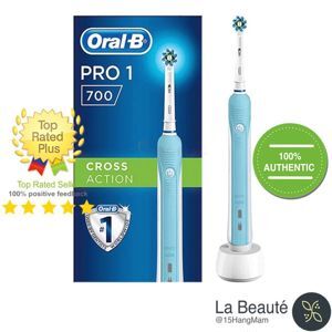 Bàn chải đánh răng điện Oral B Pro 700 Cross Action