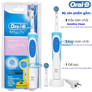 Bàn chải đánh răng điện Oral-B Vitality Sensitive Clean