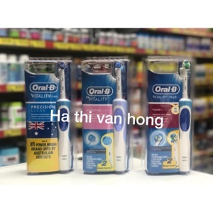 Bàn chải đánh răng điện Oral-B Vitality Crossaction