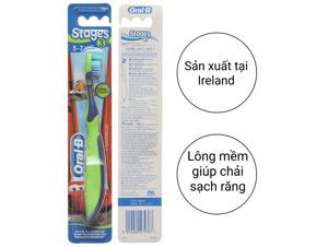 Bàn chải đánh răng Oral-B Stages 3 dành cho trẻ từ 5 - 7 tuổi