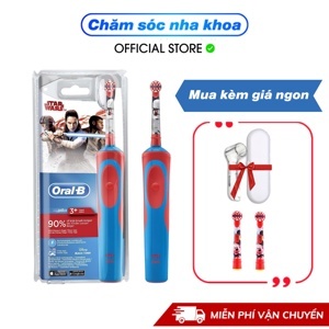 Bàn chải đánh răng trẻ em 5t bằng máy Oral-B Disney