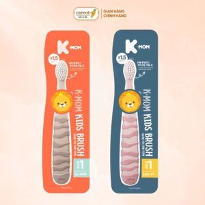 Bàn chải đánh răng trẻ em K-mom 12-36 tháng