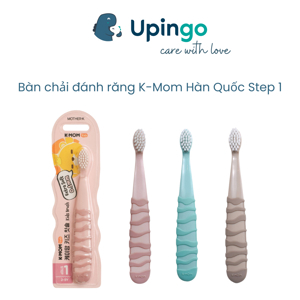 Bàn chải đánh răng trẻ em K-mom 12-36 tháng