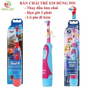 Bàn chải điện đánh răng cho bé Oral-B DB4510K