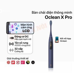 Bàn chải điện Oclean X Pro