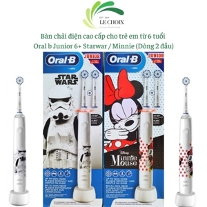 Bàn chải điện Oral-B Junior cho các bé 6+