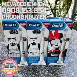 Bàn chải điện Oral-B Junior cho các bé 6+