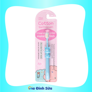 Bàn chải Mini Soft triệu sợi cho bé từ 6m+