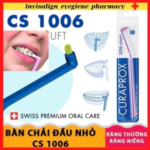 Bàn chải răng đầu nhỏ Curaprox CS 1006