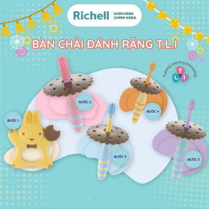 Bàn chải Richell 98175 bước 2 (dành cho trẻ trên 8 tháng)