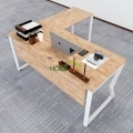 Bàn chữ L 160×150 MConcept chân sắt lắp ráp HBMC020