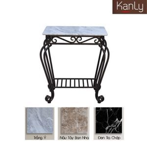 Bàn để chậu rửa bằng sắt Kanly FP04