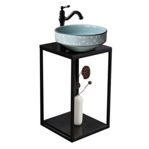 Bàn để chậu rửa bằng sắt Kanly FP11