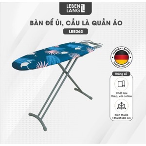 Bàn để ủi quần áo dạng đứng Lebenlang LBB363