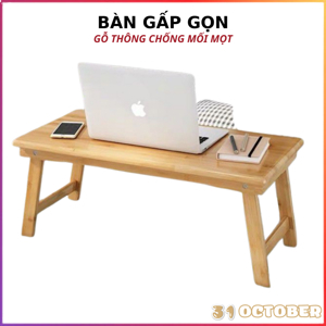 Bàn gấp gỗ thông