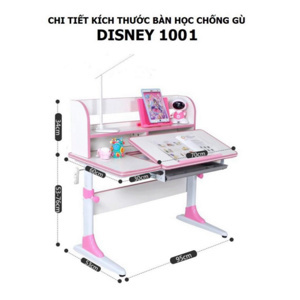 Bàn học chống gù chống cận DISNEY 1001