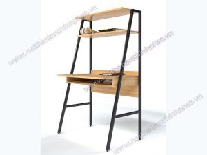Bàn học có kệ sách liền bàn BGK03