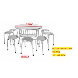 Bàn Học + Giá sách BB02