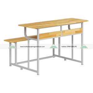 Bàn học gỗ tự nhiên BSV107G
