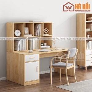 Bàn học liền giá sách Hòa Phát BLG12