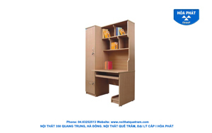 Bàn học sinh liền tủ Hòa Phát BK406