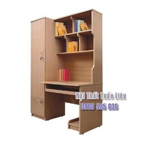 Bàn học sinh liền tủ Hòa Phát BK406