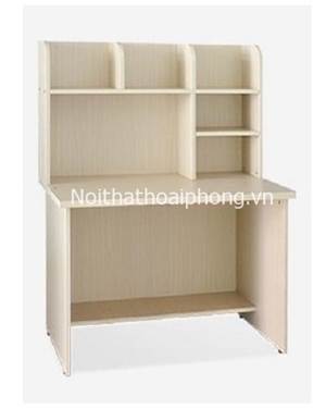 Bàn học sinh Xuân Hòa liền giá sách BHS-13-09