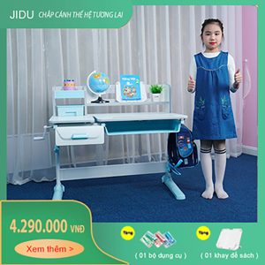 Bàn học thông minh chống gù mã JD-5100 kích thước 1m