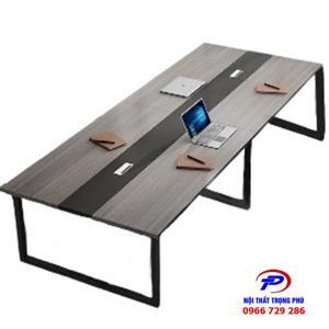 Bàn họp chân sắt TH2412M-M