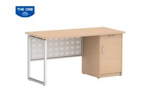 Bàn khung thép mặt gỗ công nghiệp Hòa Phát HR140HLC2Y1