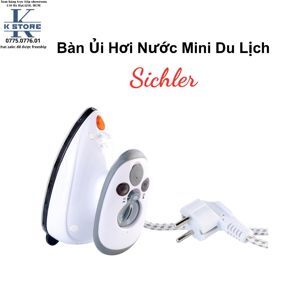 Bàn là du lịch mini Sichler Germany