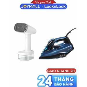 Bàn là hơi nước cầm tay Locknlock ENI223WHT