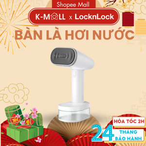 Bàn là hơi nước cầm tay Locknlock ENI223WHT