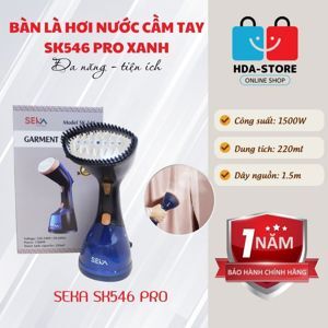 Bàn là hơi nước cầm tay Seka SK 546 công suất 1500W