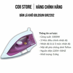 Bàn là hơi nước Goldsun GIR2303