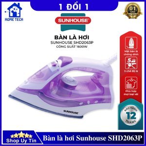 Bàn là hơi nước Sunhouse SHD2063P