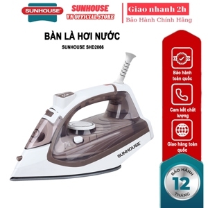 Bàn là hơi nước Sunhouse SHD2066 2000W