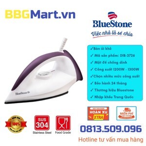 Bàn là khô Bluestone DIB-3726