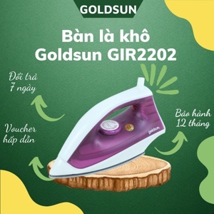 Bàn là khô Goldsun GIR2202