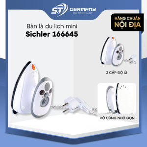 Bàn là mini du lịch Sichler 166645