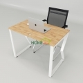 Bàn làm việc 100x60cm MConcept chân sắt lắp ráp HBMC001