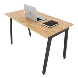 Bàn làm việc 120x60cm Aton Concept chân sắt lắp ráp HBAT002