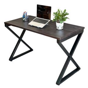 Bàn làm việc 120x60cm gỗ tràm hệ Wooden chân Xconcept lắp ráp HBWD022